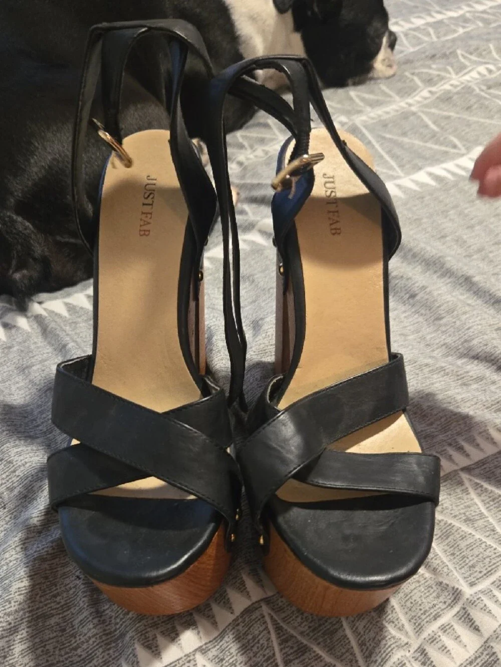 JustFab chic black